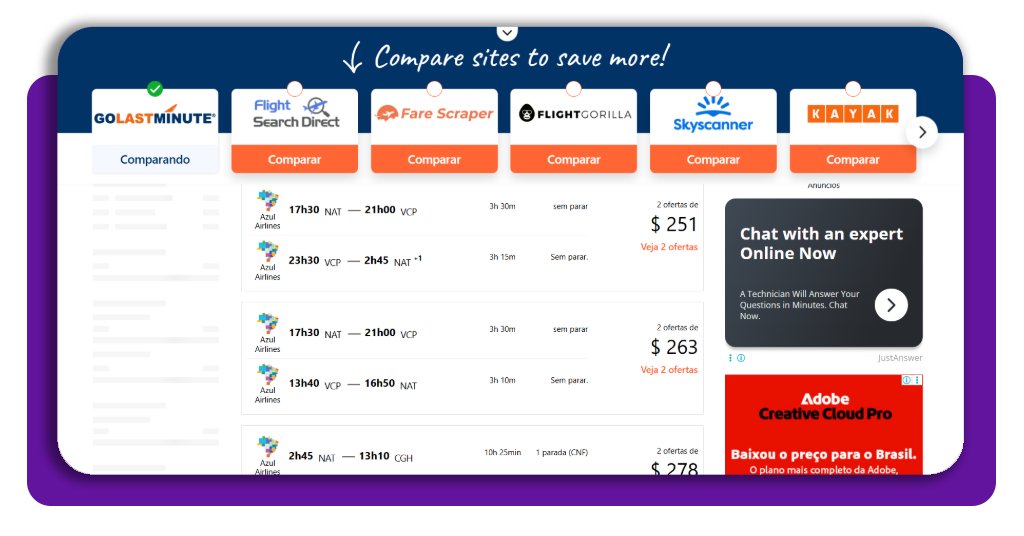 Voos de última hora: ache assentos não vendidos e pague menos 4 Voos ltima hora corpo 4