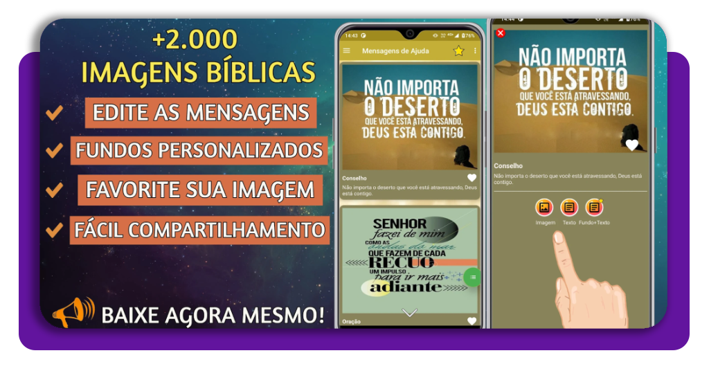 App com mensagens bíblicas para o status do WhatsApp no Android 2 IMG 040 01