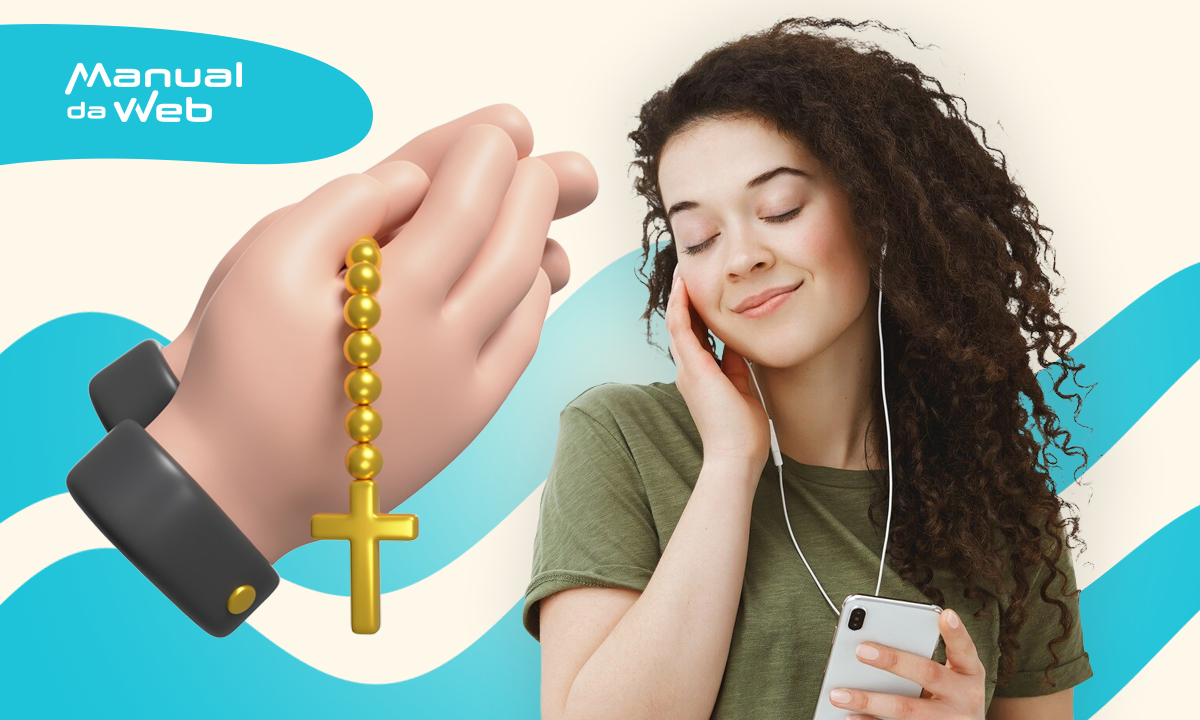 Aplicativo para escutar música católica grátis no celular