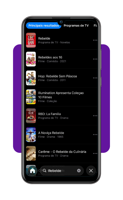 App grátis para assistir novelas mexicanas sem anúncios no celular 4 IMG 3617 03