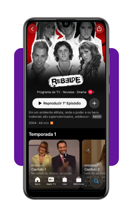App grátis para assistir novelas mexicanas sem anúncios no celular 5 IMG 3617 04
