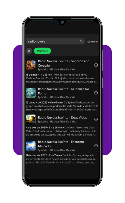 Rádio de novelas grátis: ouça grandes histórias no celular 5 IMG 3850 04