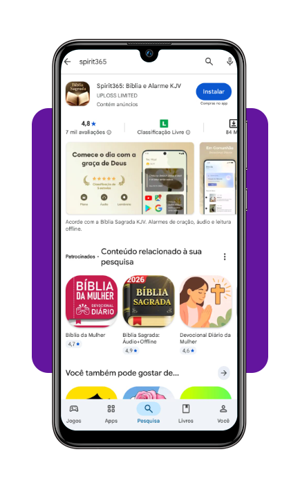 Despertador com Salmos: acorde com orações todas as manhãs 2 IMG 4001 01