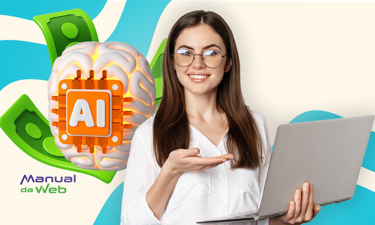 Como ganhar dinheiro com IA usando apenas seu celular e sem aparecer