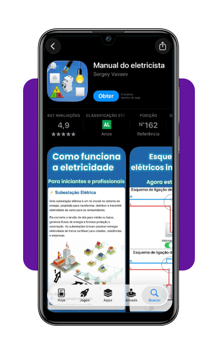 Aplicativo do eletricista: guia teórico para serviços de elétrica 2 IMG 4866 01