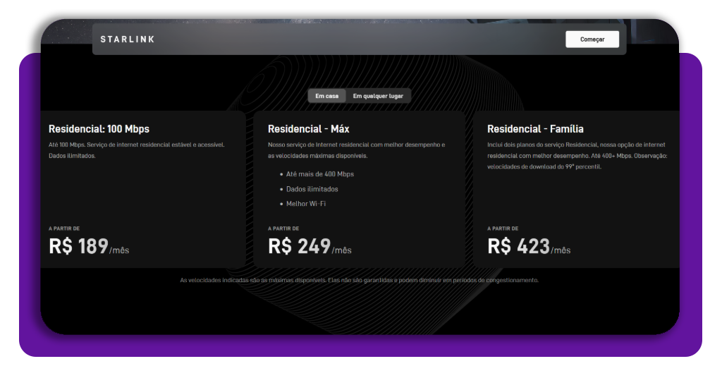 Internet via satélite grátis liberada: veja como se conectar 3 Planos e preços da Starlink no Brasil