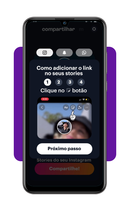 Aplicativo de mensagens secretas: descubra o que pensam de você 6 Passo 5 do NGL: crie um story com o link copiado