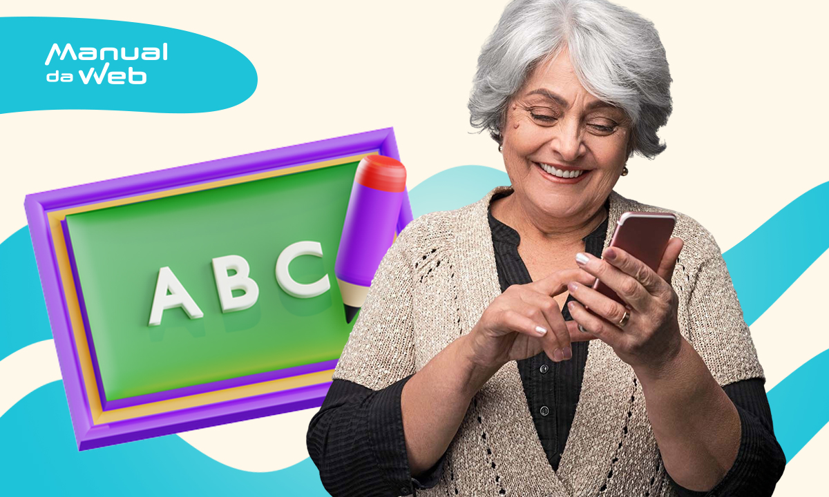 Ensine seus pais a ler: app grátis de alfabetização para adultos