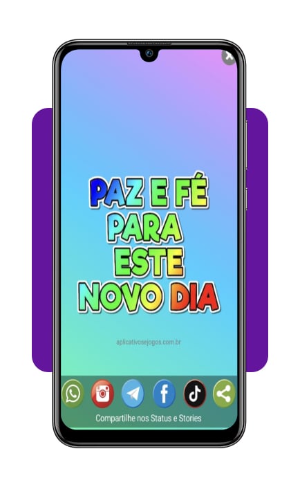 Passo 3 - selecione a figurinha cristã desejada no aplicativo